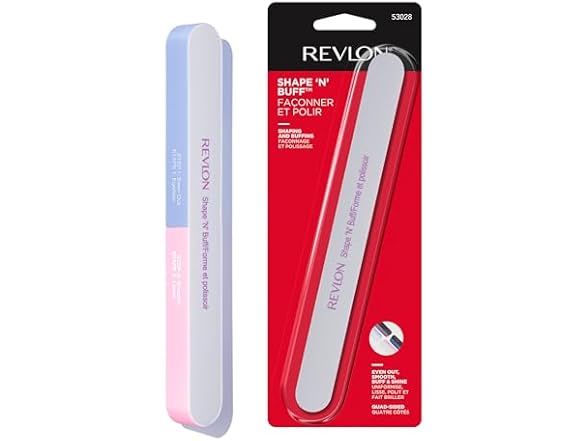 Revlon Shape 'N' Buff Nail Buffer Block