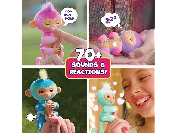 Fingerlings NEW Interactive Baby Monkey
