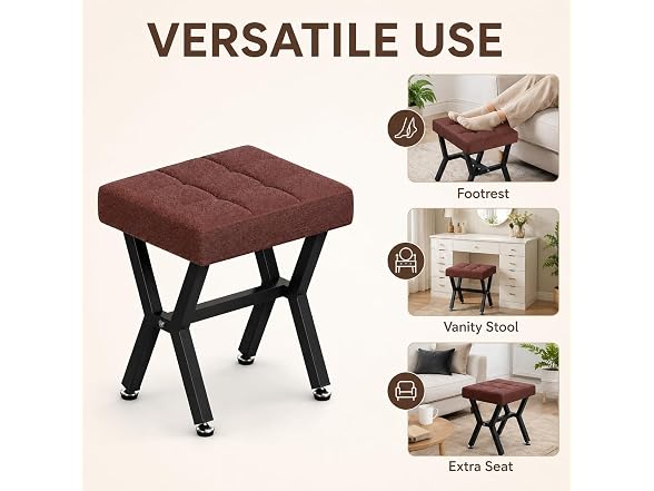 Small Footrest Ottoman -12"