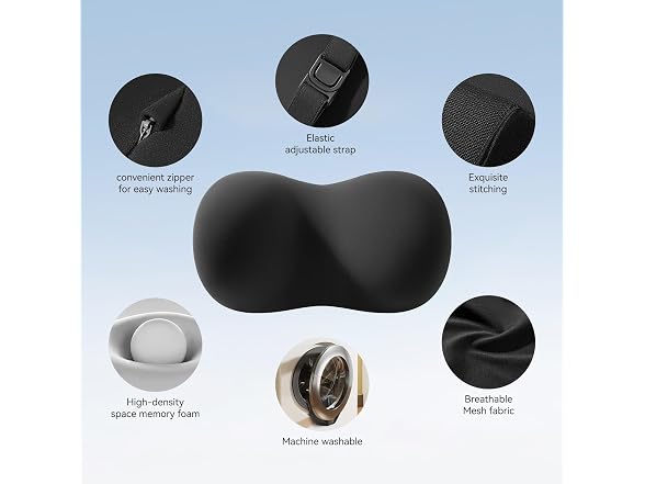 BABUR Car Headrest Neck Pillow