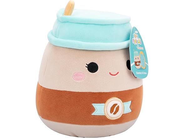 Squishmallows 8-Inch Hautely Coffee