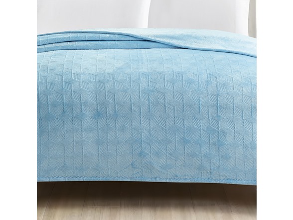 Amrani Embossed Microplush Blanket Lightweight