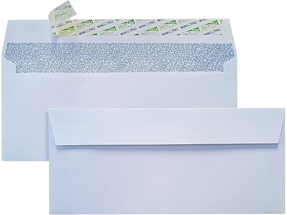 WINPAQ #10 Security Peel & Seal Envelope