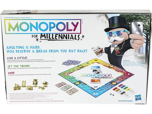 Hasbro Gaming Monopoly for Millennials