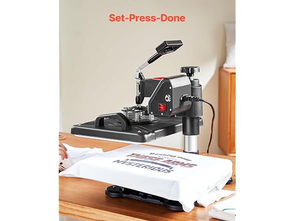 VEVOR 5 in 1 Heat Press Machine for T Shirts