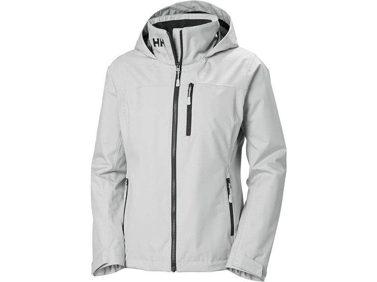 Helly Hansen Crew Hooded Midl Jacket 2.0 Women's Grey Fog