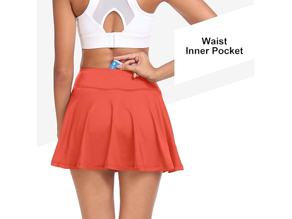 Ggov Women (XL) Flowy Tennis Golf Skirts Skirts