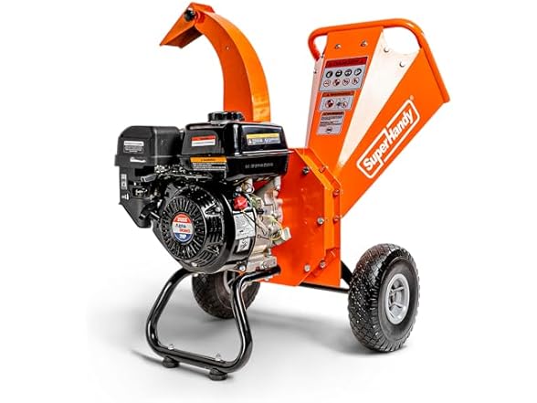 SuperHandy Mini 3in1 Wood Chipper - 7HP