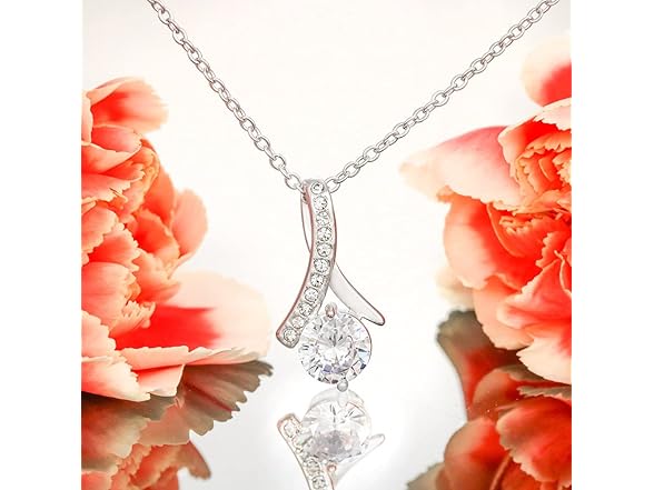 Dazzling Soulmate Necklace Sterling Silver