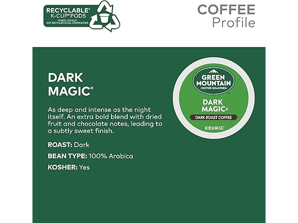 Green Mountain Coffee Roasters Dark Magic 24 Ct