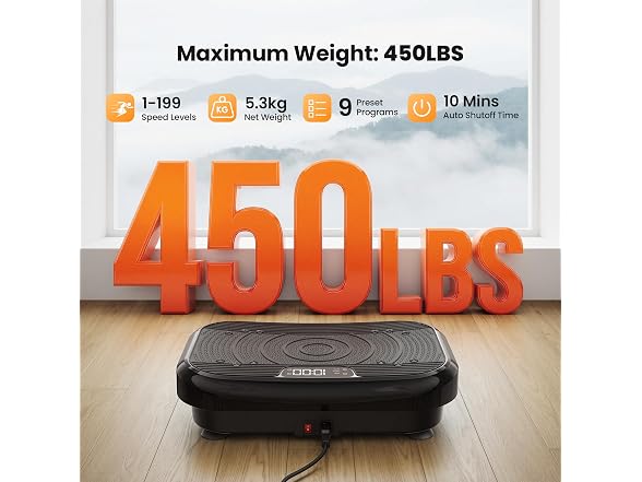 Steelite Vibration Plate Exercise Bluetooth