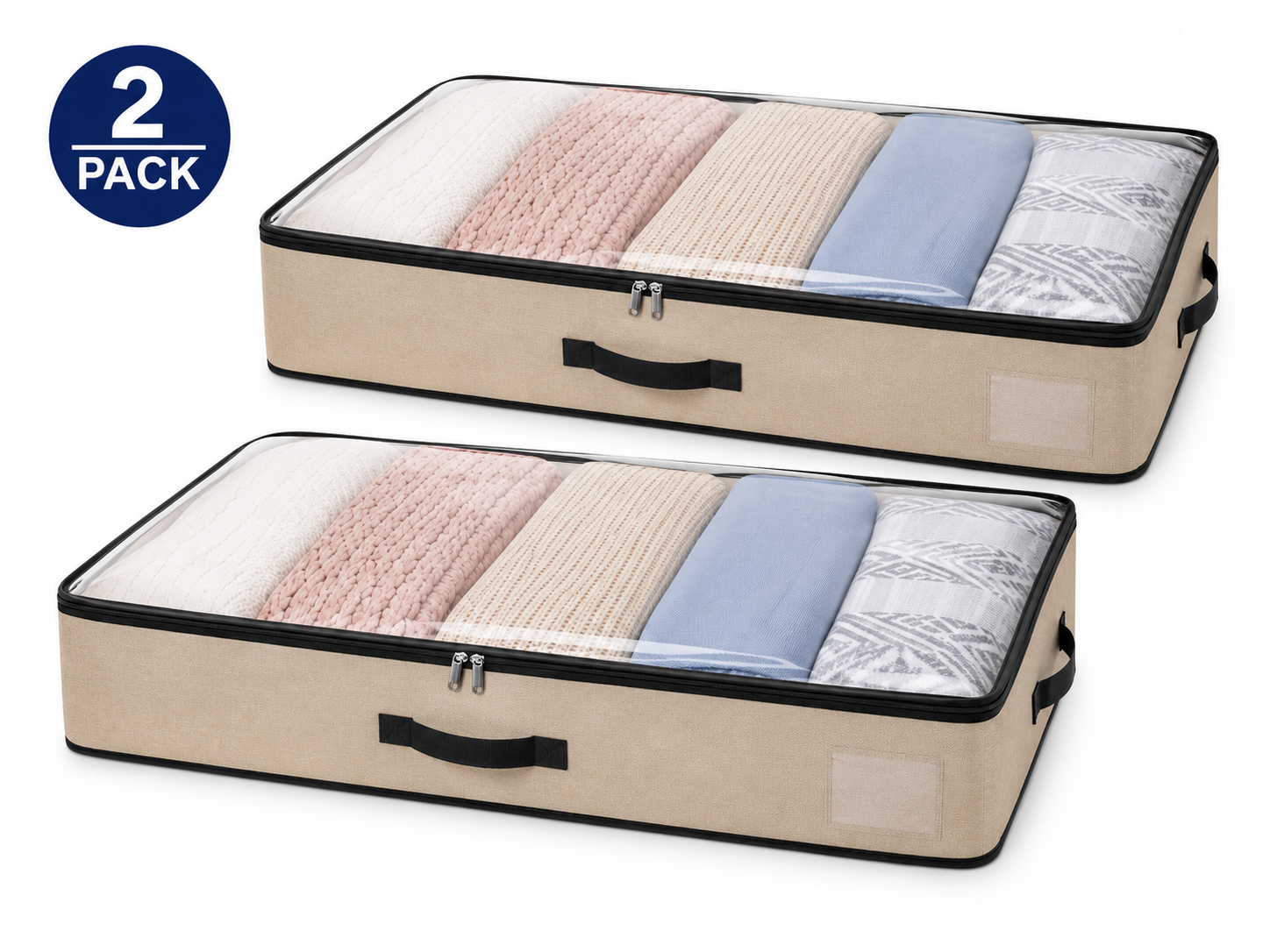 2 Pack Under-the-Bed Storage Bags - Gallery 7