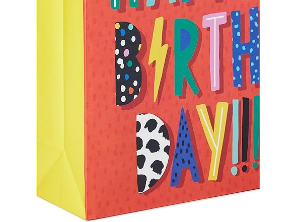 Hallmark 15" XL Birthday Gift Bag Set