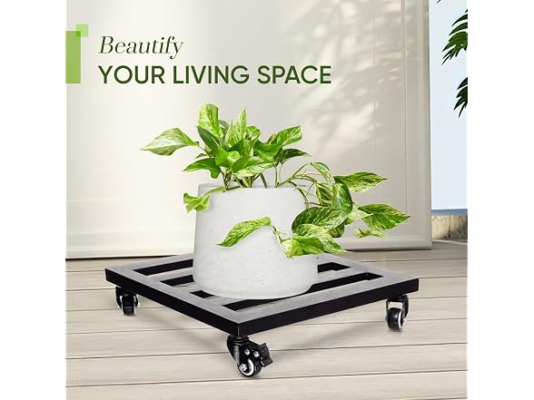 IDZO 14Inch Plant Caddy with Wheels