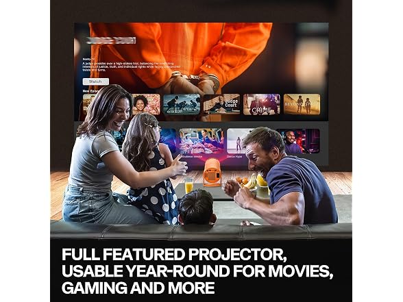 AAXA HP Halloween Projector (2026 Upgraded)