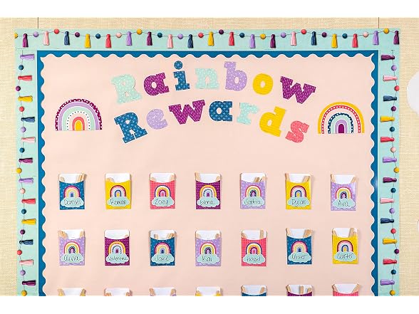 Teacher Created Resources Oh Happy Day Pom-Poms Border