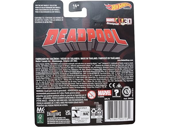 Hot Wheels Deadpool Scooter