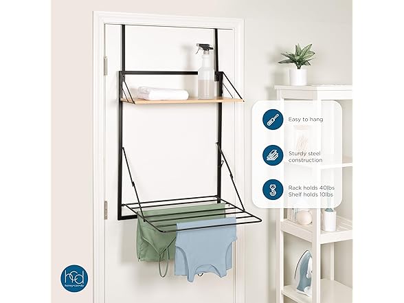 Honey-Can-Do Wall-Mount or Over-The-Door
