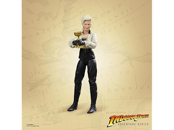 Hasbro Indiana Jones Dr. Elsa Schneider Action Figure