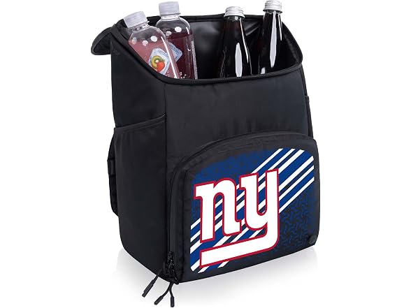 PICNIC TIME NFL New York Giants PTX 2.0 Tarana Upcycled Backpack Cooler