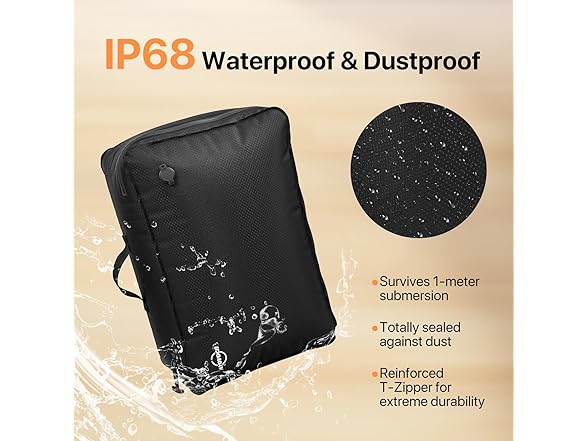 Vacuum Storage Bags with Wireless Pump (2PC + Pump)