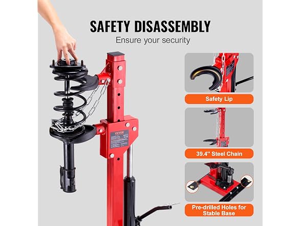 Hydraulic Strut Spring Compressor - 4.5