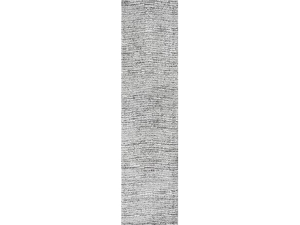Nuloom Sherill Grey/Ivory, 2'6" x 12' Rug