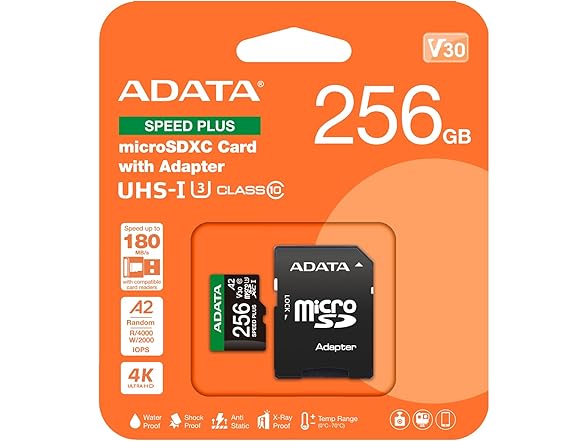 ADATA Speed Plus 256GB microSDXC Card