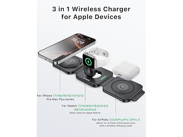 MURPISO 3 in 1 Charging Station