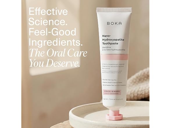 Boka Fluoride Free Nano Hydroxyapatite Toothpaste