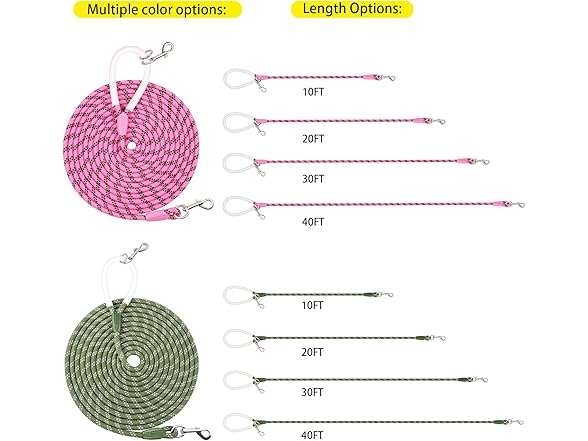 Codepets Long Rope Dog Leash for Dog