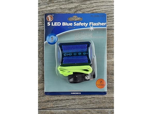 SE 5-LED Blue Safety Flasher 