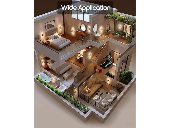 (2 Pack) BAALTTO Night Lights