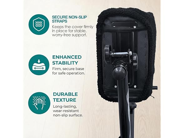 Memory Foam Knee Scooter Cushion Pad