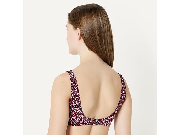 Amazon Essentials Women Squareneck Swim Bikini Top
