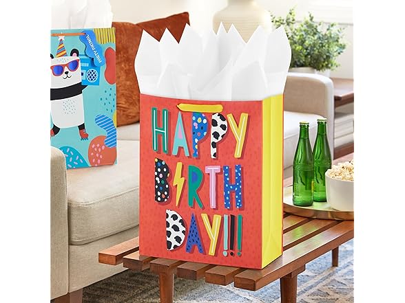 Hallmark 15" XL Birthday Gift Bag Set