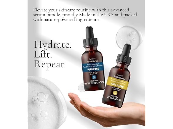 Purifect Hyaluronic Acid and Collagen Serum Set