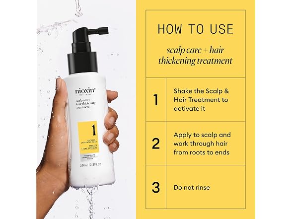 Nioxin System 1 Scalp Leave In Treatment 3.38oz