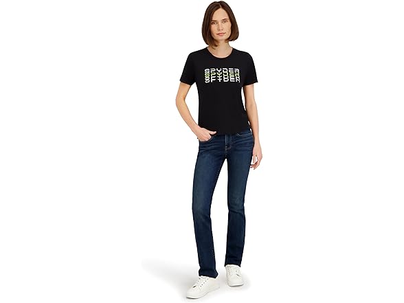 Spyder Womens Rhinestone Wordmark Graphic SS Tee
