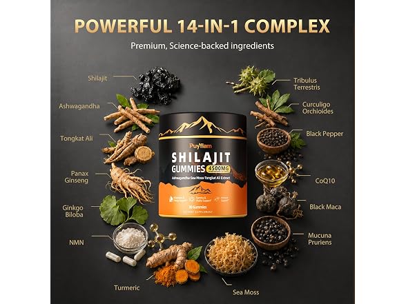 Shilajit Gummies Himalayan Shilajit