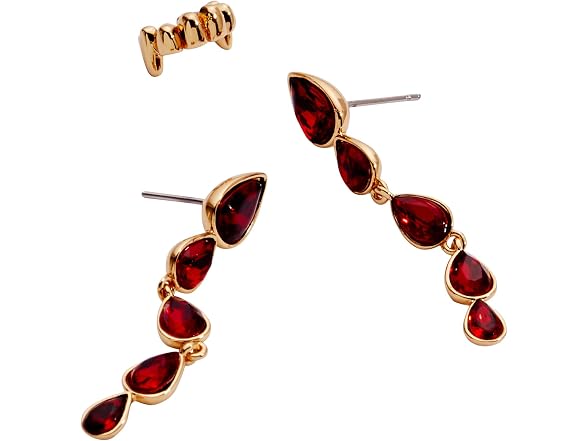 Alex and Ani Vampire Earring Set
