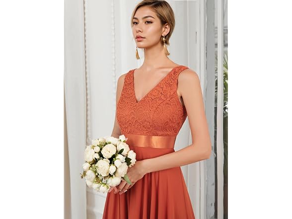 Ever-Pretty Women (14) Spring V Neck Lace Dress