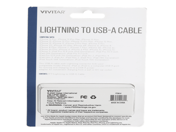 3FT Lightning Cable