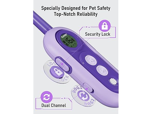 PLAYPET Dog Shock Collar, 2000FT