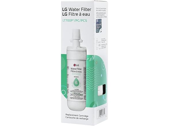 LG LT700P Refrigerator Water Filter
