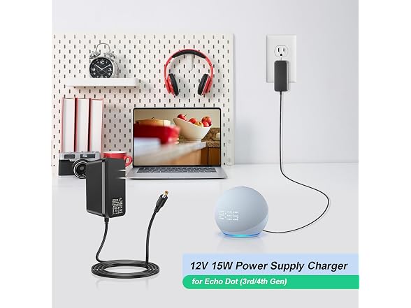 XZGm Power Cord Replacement for Alexa Echo Dot