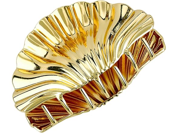 Bella Sleep + Spa Gold Claw Clips for Women 