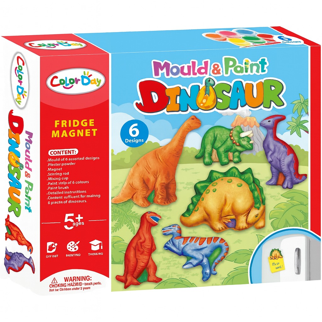 Washable Kids Dinosaur Painting Kit - Gallery 2