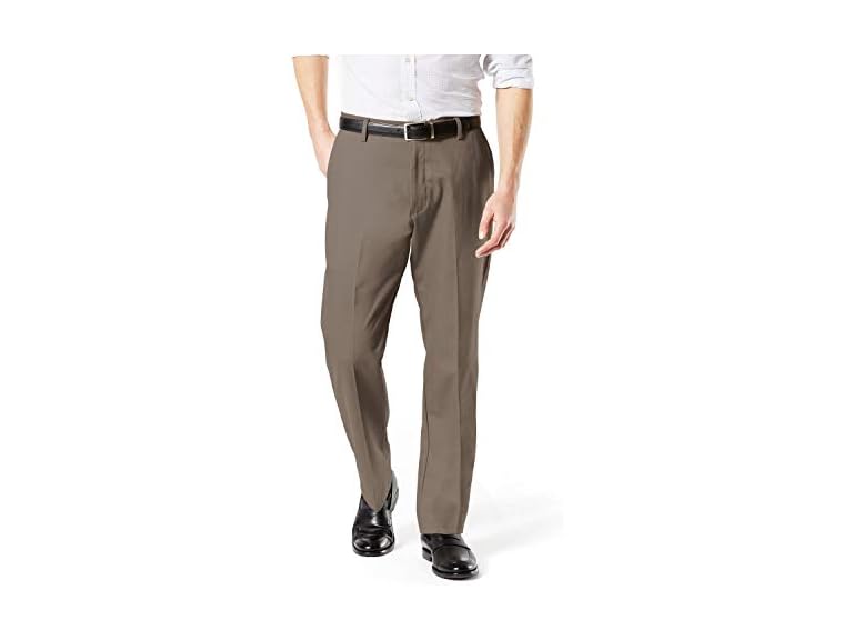 Dockers Men's Classic Fit Signature Khaki Lux Cotton Stretch Pants