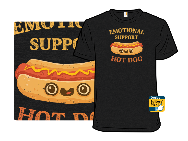 Emotional Support Hot Dog